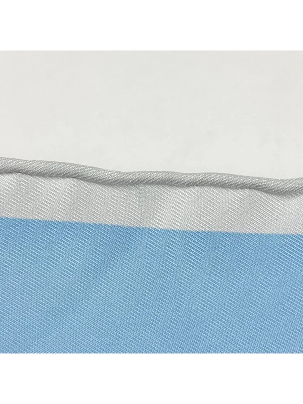Hermes Carre 90 Brides Et Destin Scarf Silk Blue Multicolor